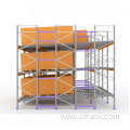 Push Back Pallet Racking System For Factory Storage